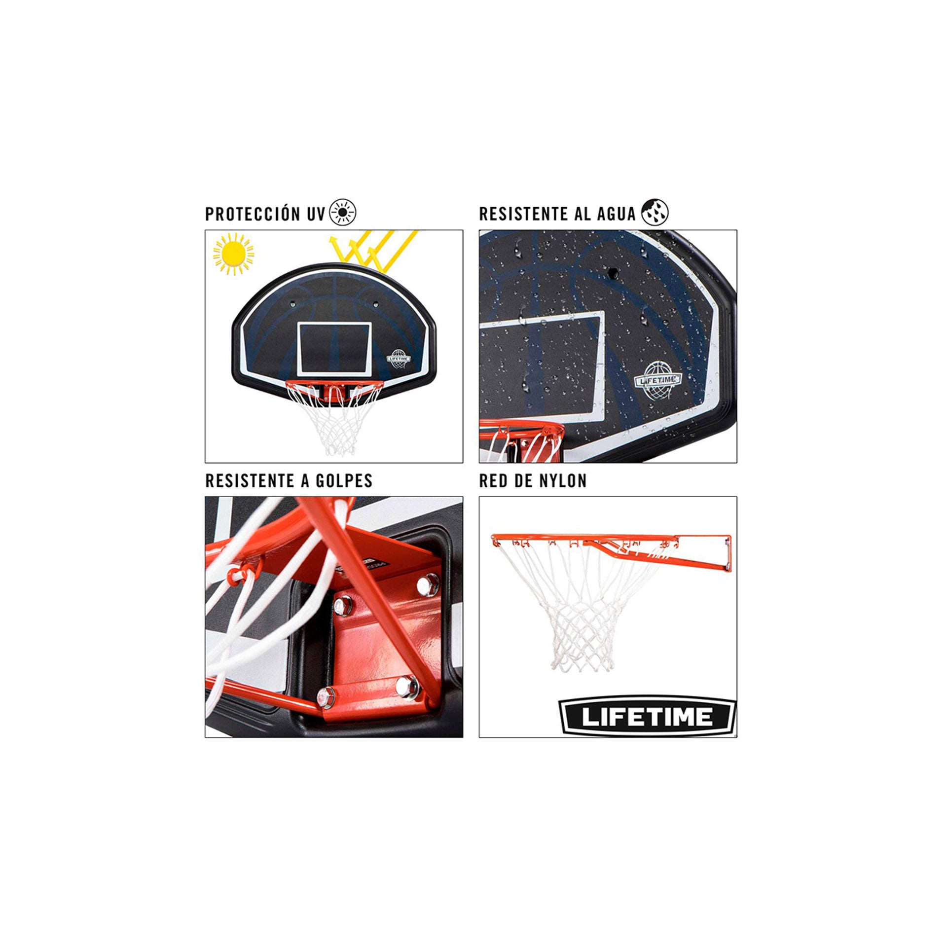 Lifetime Tabela de Basquetebol Ultra-Resistente UV100 - immagine 2
